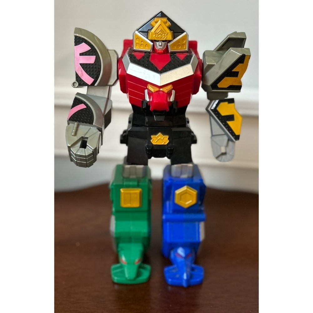 Power Rangers Samurai Megazord Action Figure Model 31811 Red Blue Green 12 Inch